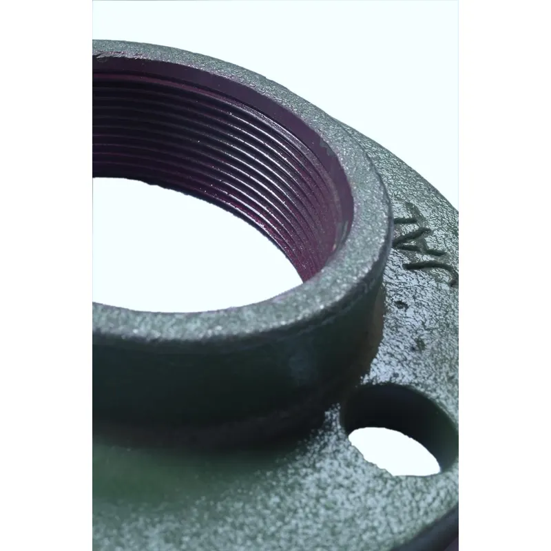 OXYJAL C.I flange — precise threading