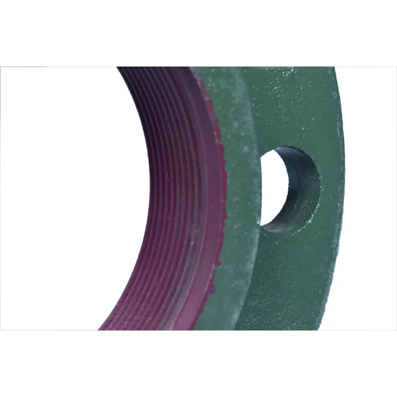 OXYJAL C.I flange — accurate holes